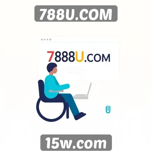 Acessibilidade e interface do site 788U.COM